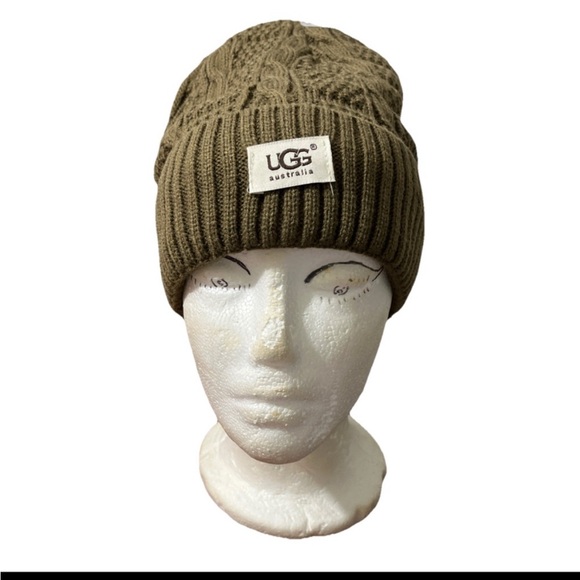 UGG Olive Knit Beanie - Picture 1 of 2